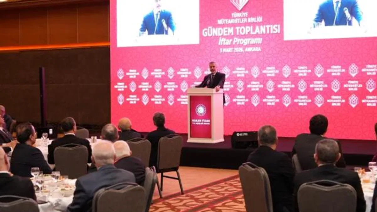 Türkiye Müteahhitler Birliği Gündem Toplantısında Küresel Pazarlar ve Eşit Rekabet Vurgusu