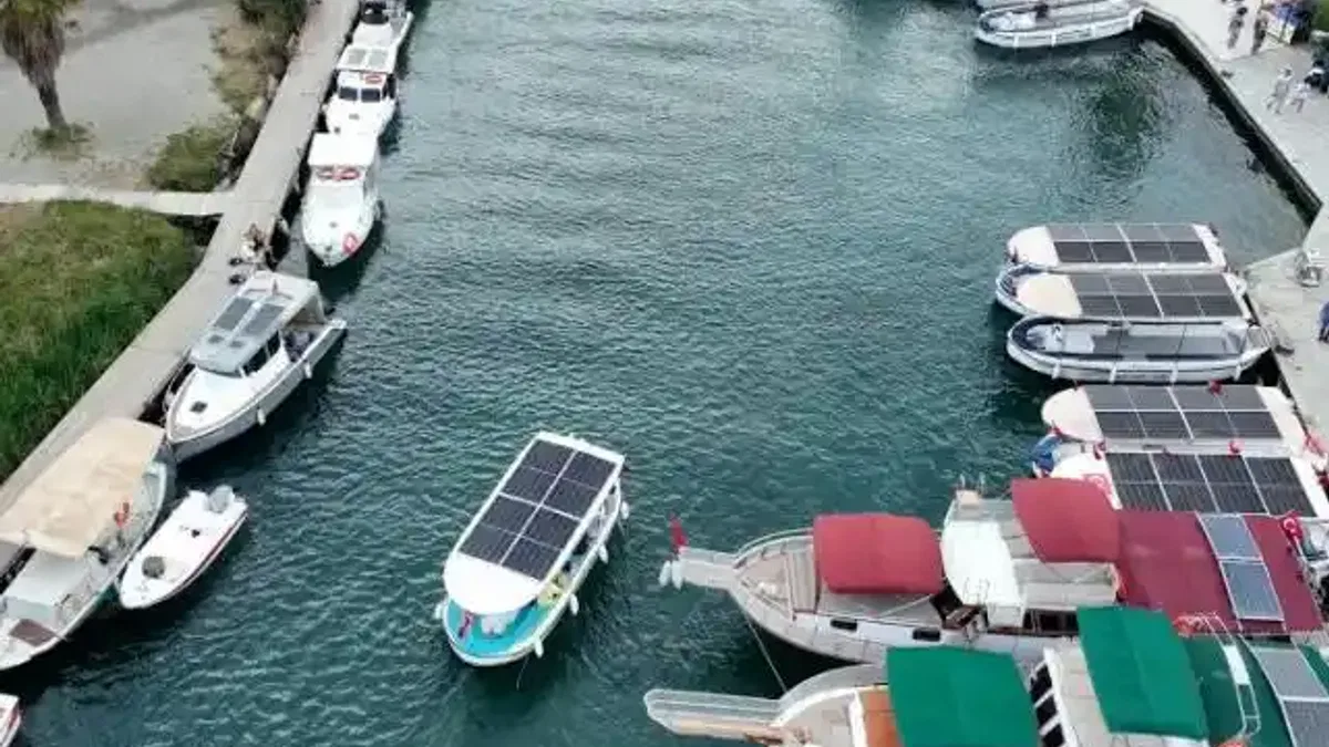 Çevre dostu teknelerin dönüşümü tamamlandı