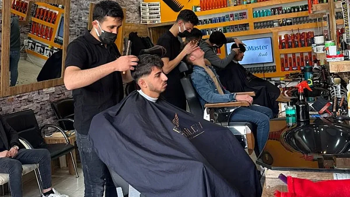 Berberlerde 'Bayram mesaisi' erken başladı