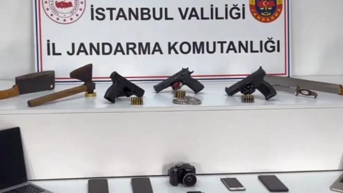 İstanbul’da organize suça 5 tutuklama!