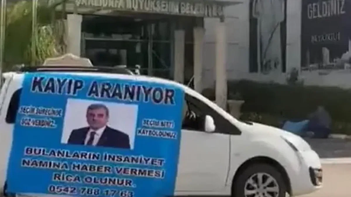 Şanlıurfa'da Başkanı pankartla arıyorlar!