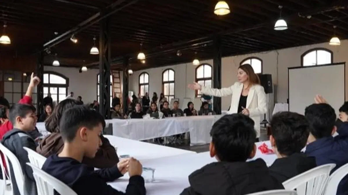 İzmirli çocukların gözünden afet risklerine karşı çalıştay