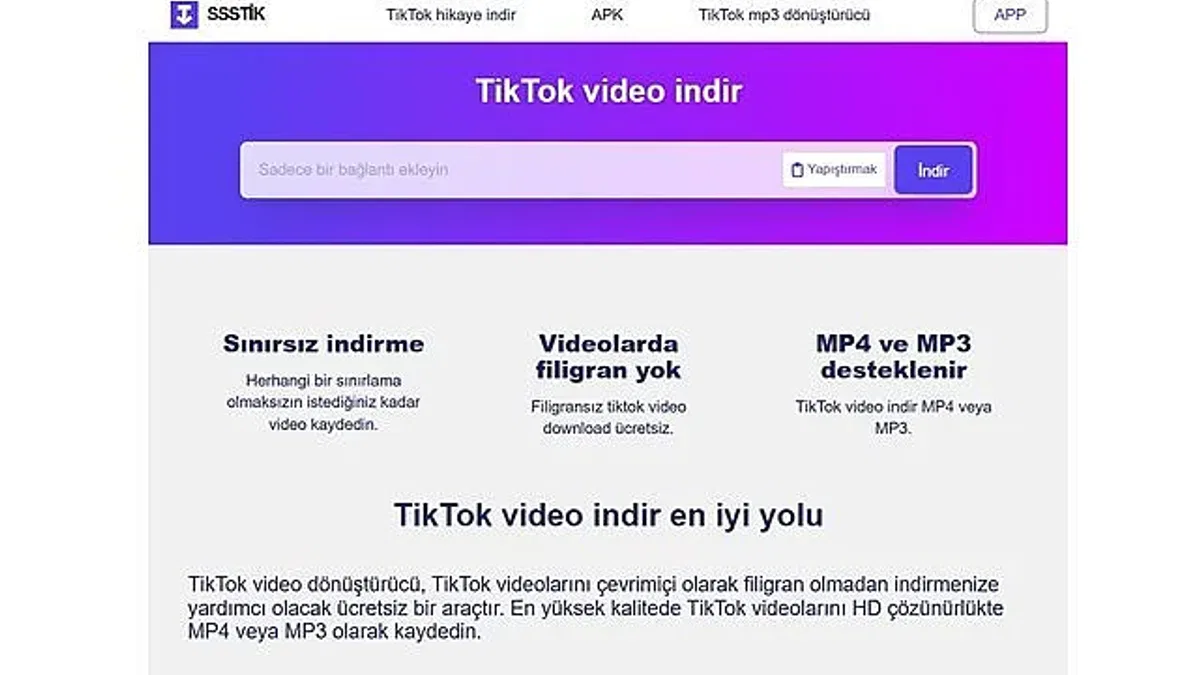 TikTok Videolarını Filigransız İndirmenin En Kolay Yolu