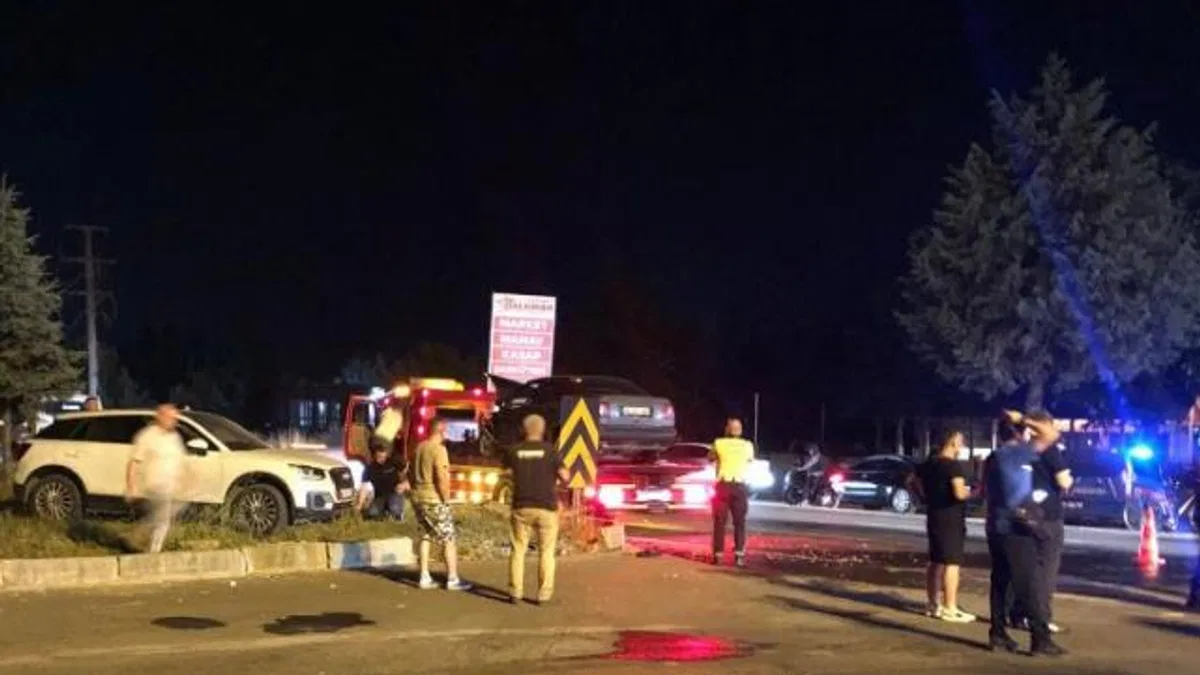 Düzce'de trafik kazası: 4 yaralı