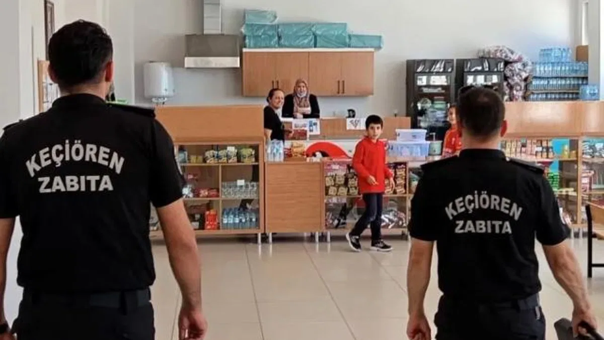 Ankara Keçiören'de okul kantinlerine sıkı denetim