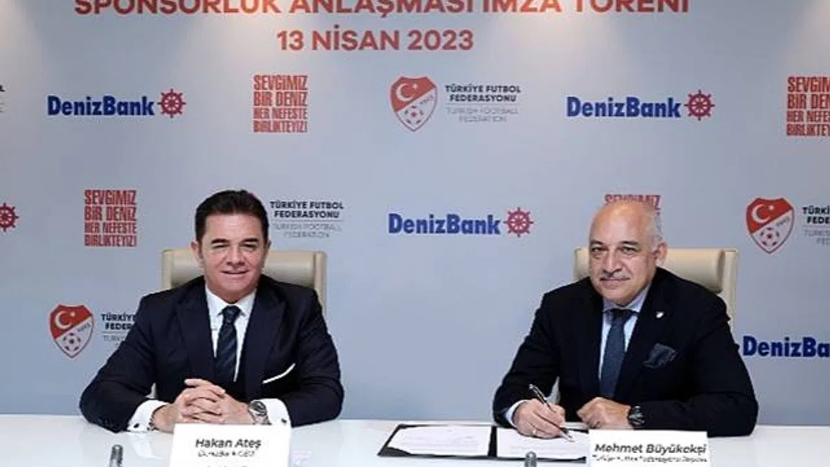 TFF ve DenizBank Milli Futbol Takımları Ana Sponsorluğunu 3 Yıl Uzattı