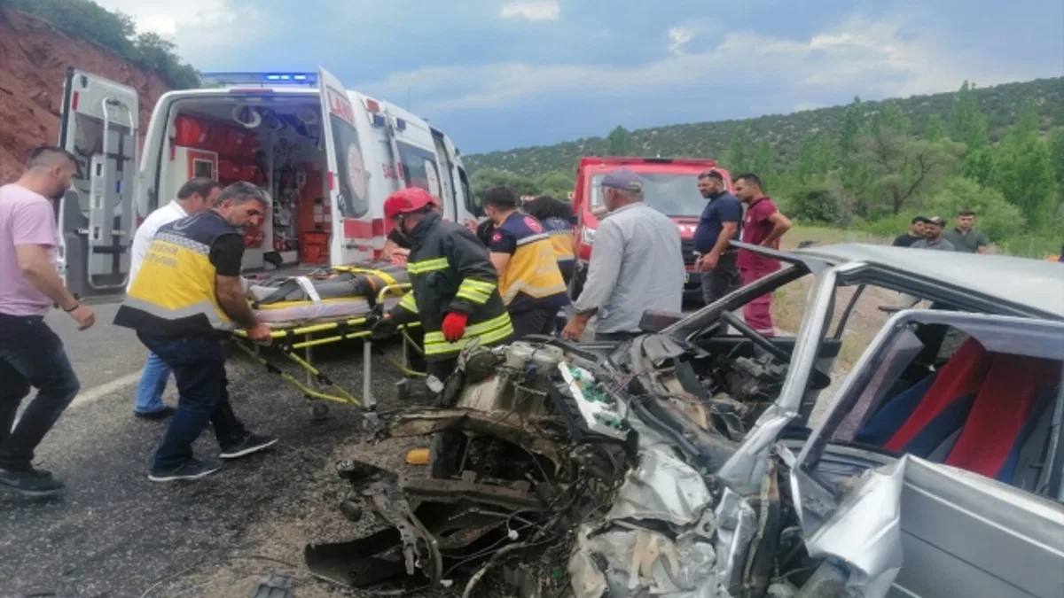 Konya'daki trafik kazasında 6 kişi yaralandı