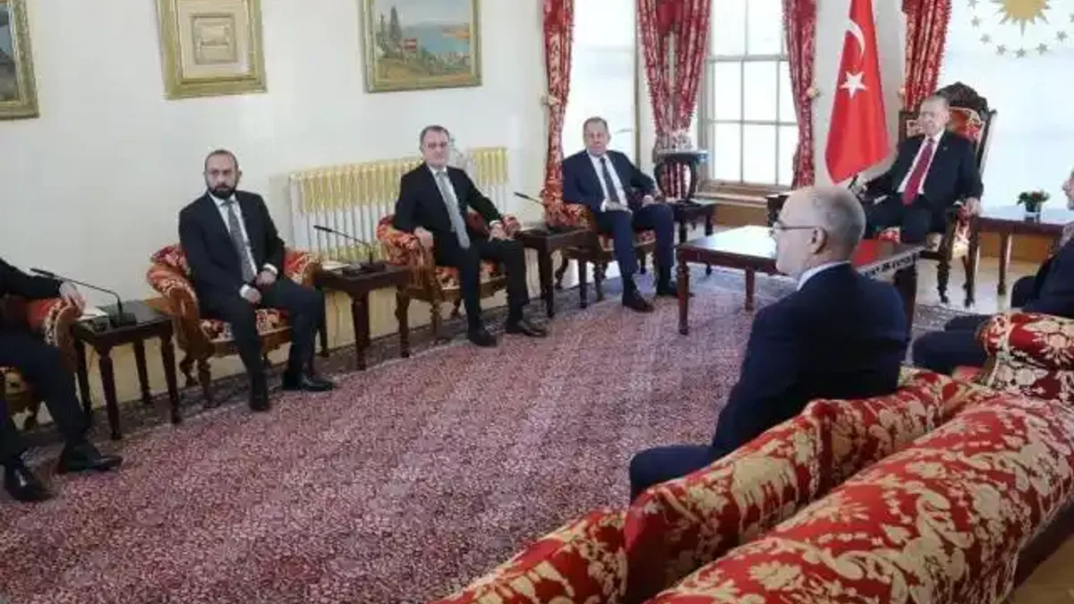 Cumhurbaşkanı Erdoğan, 4 ülkenin Dışişleri Bakanlarını kabul etti
