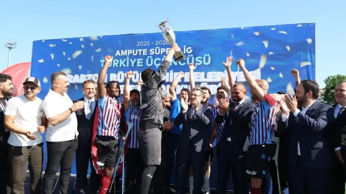 Trabzon Ampute futbolunda yeni hedef