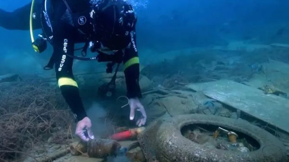 Sıfır Atık'ta birinci eylem tamamlandı... 245 bin ton deniz çöpü toplandı!