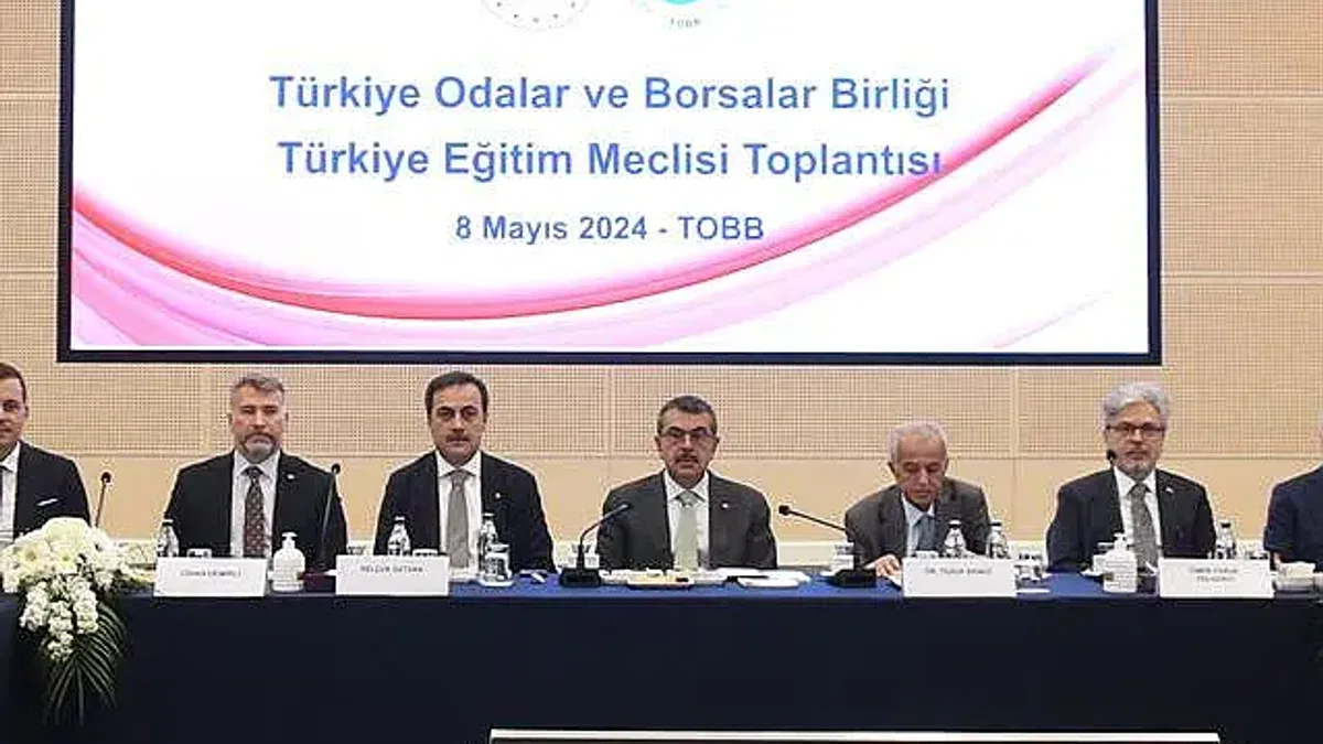 Yeni müfredat, TOBB Eğitim Meclisi’nde masaya yatırıldı