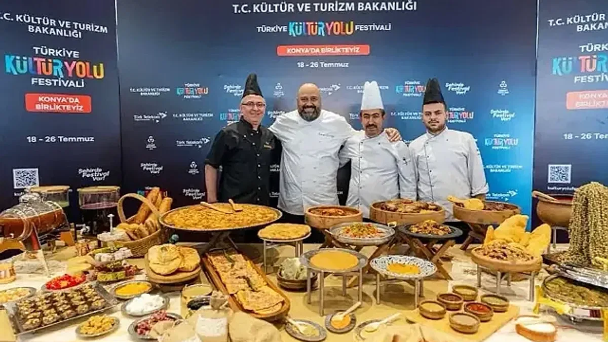 Konya, lezzet noktalarıyla Kültür Yolu Festivali'nde rekor kırdı!