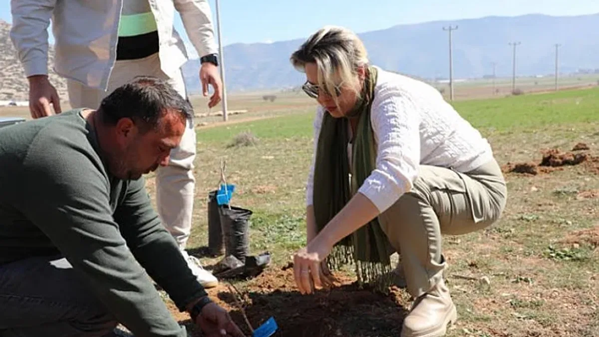 Antalyalı çiftçiler antepfıstığı üretecek