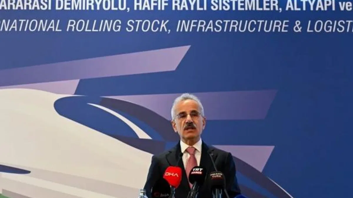 Raylı sistemlere 500 milyon liralık destek