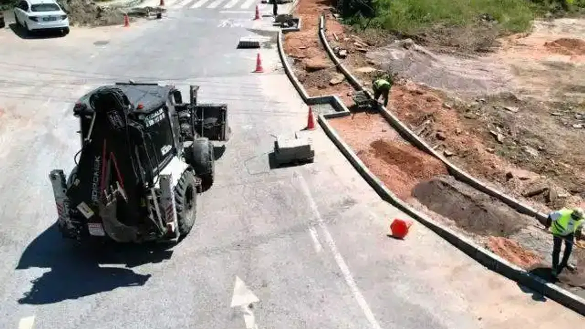 Kocaeli Başiskele’de trafik akışına yeni dokunuşlar