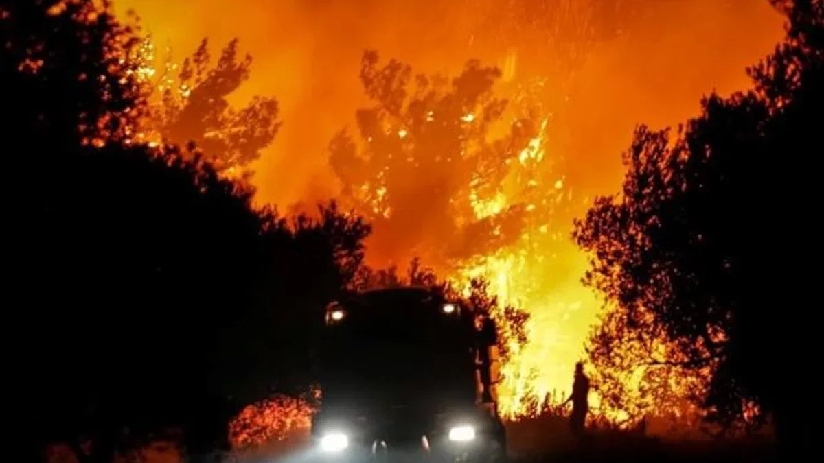 Çanakkale yangını büyüyor