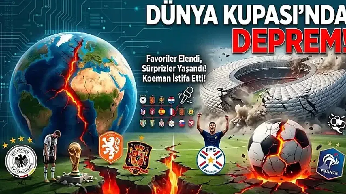 Kupada tarihi deprem! Devler tek tek çöktü, favoriler elendi, dünya futbolu şokta!