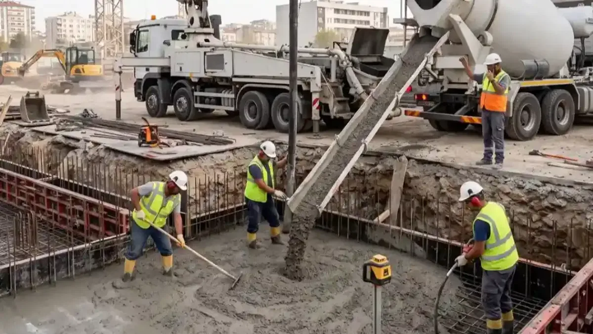 Hazır betonda faaliyetler yükselişte