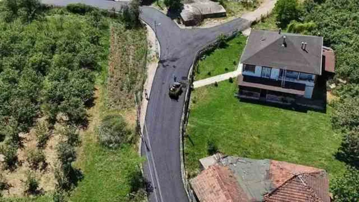 Sakarya Söğütlü’de 6 kilometrelik güzergâh güçlü koordinasyonla sil baştan