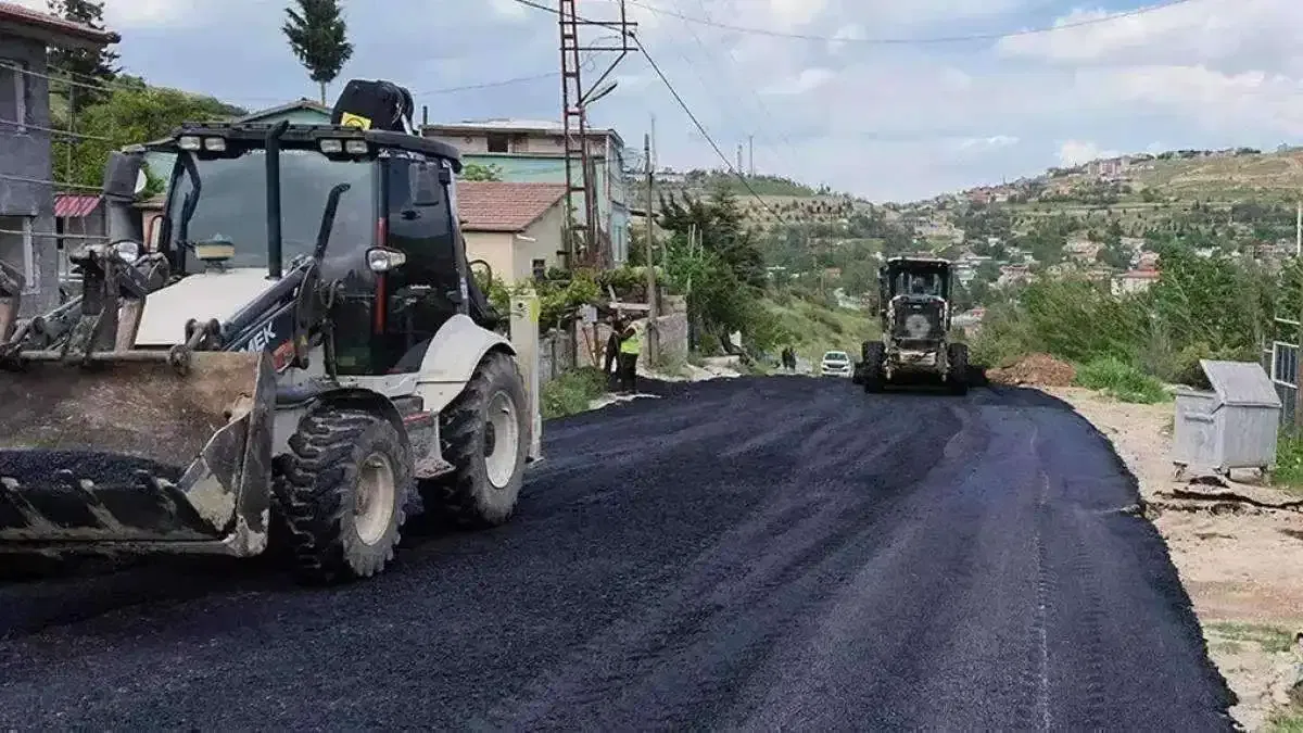 Malatya Yeşilyurt’ta asfalt çalışmaları tamamlandı