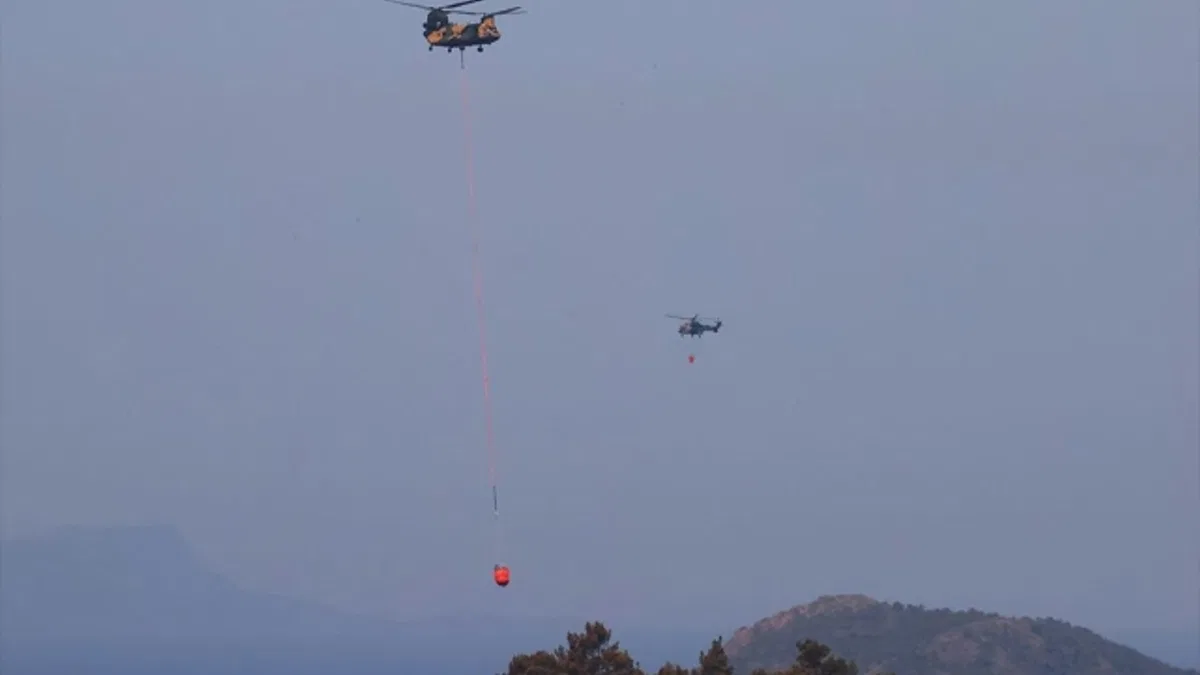 Marmaris'teki orman yangınının faili, polis ve jandarmanın detaylı çalışması sonucu yakalandı