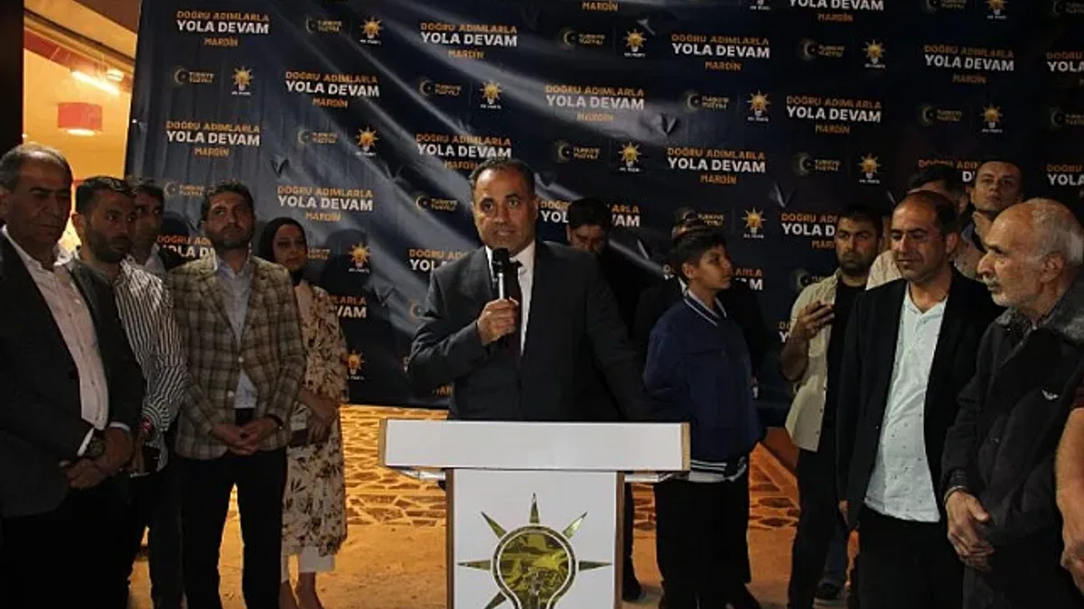AK Parti'den Mardin Artuklu'ya seçim ofisi