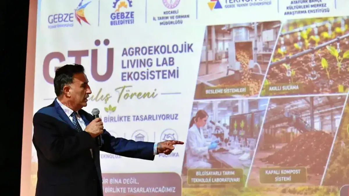 GTÜ’de geleceğin tarım teknolojileri ve inovasyon ekosistemi açıldı