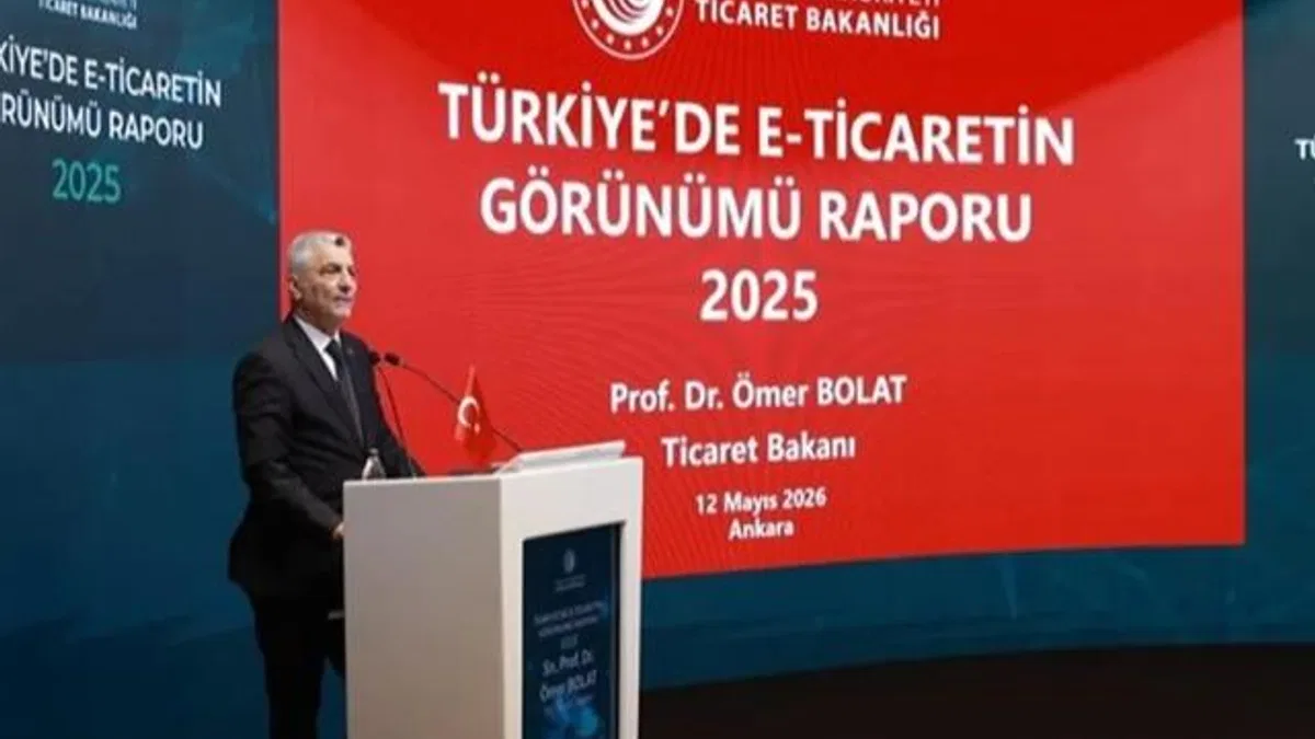 e-ticaret hacmimiz 4,5 trilyon TL'yi aştı