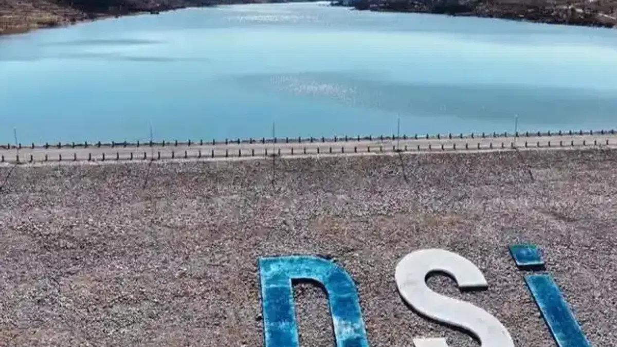 Malatya'da depremde hasar gören Sultansuyu Barajı yeniden hizmette
