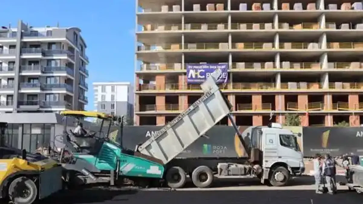 Antalya Büyükşehir'den altyapı çalışması