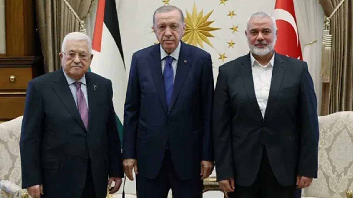 Üçlü görüşme basına kapalı yapıldı