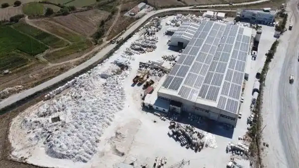 Denizli'deki mermer fabrikasında geliştirilen makinelerin ihracatı hedefleniyor