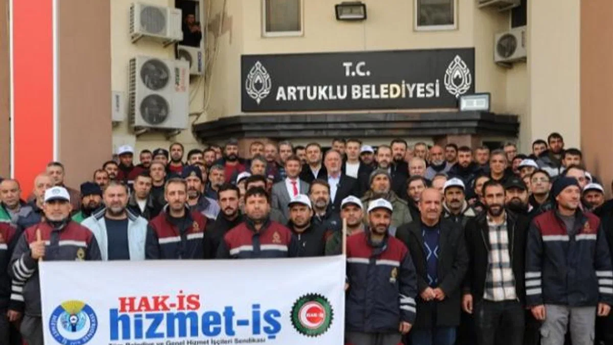 Mardin Artuklu Belediyesi'nden personele yüzde 60 zam