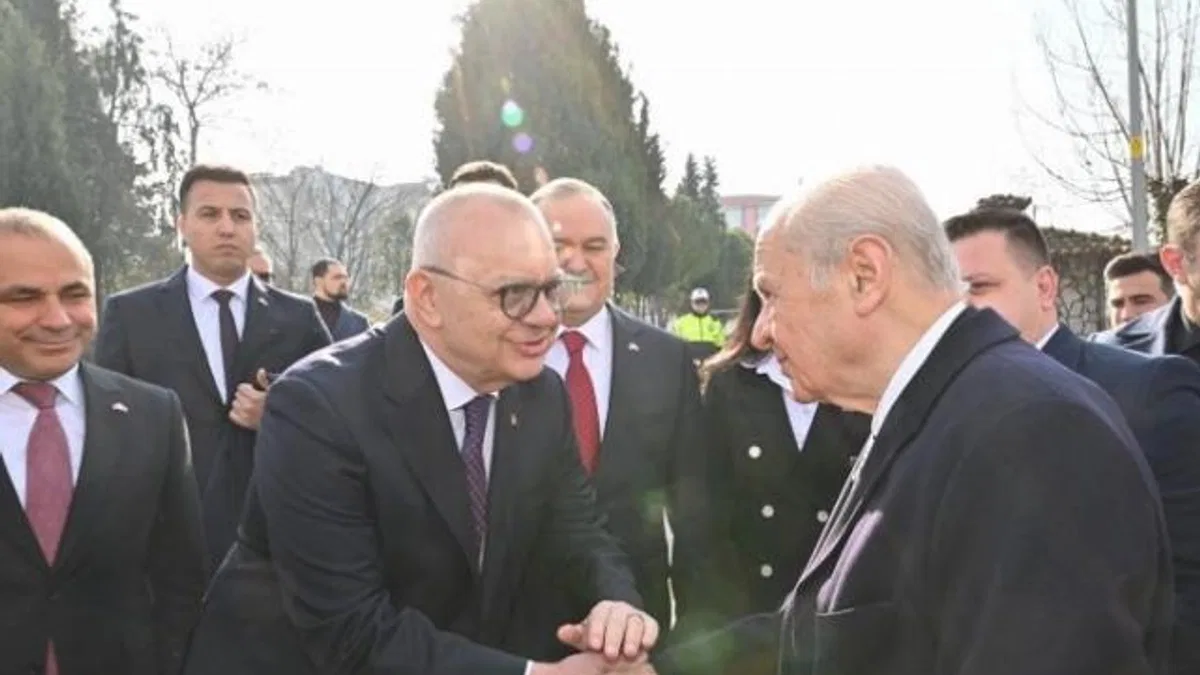 MHP Lideri Bahçeli Manisa'da