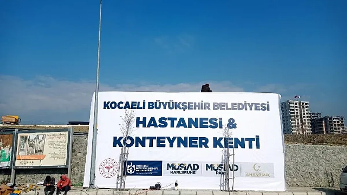 Hatay Defne'ye Kocaeli Büyükşehir Hastanesi