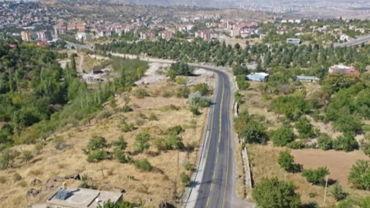 Erciyes yolunda çalışmalar sürüyor