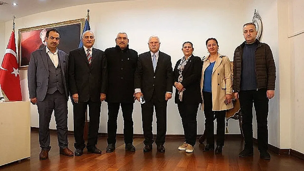 Erzurumlulardan Başkan Çerçioğlu'na Ziyaret