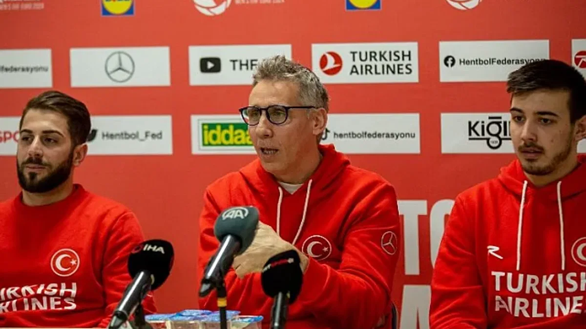 A Milli Erkek Hentbol Takımı bugün Avrupa mücadelesinde
