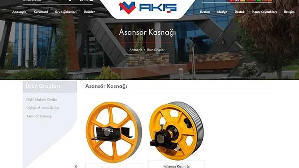 Asansör Kasnağı