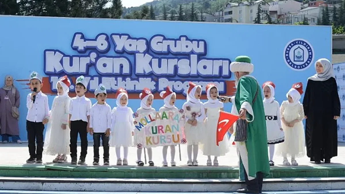 Bursa Yıldırım'da mezuniyet heyecanı