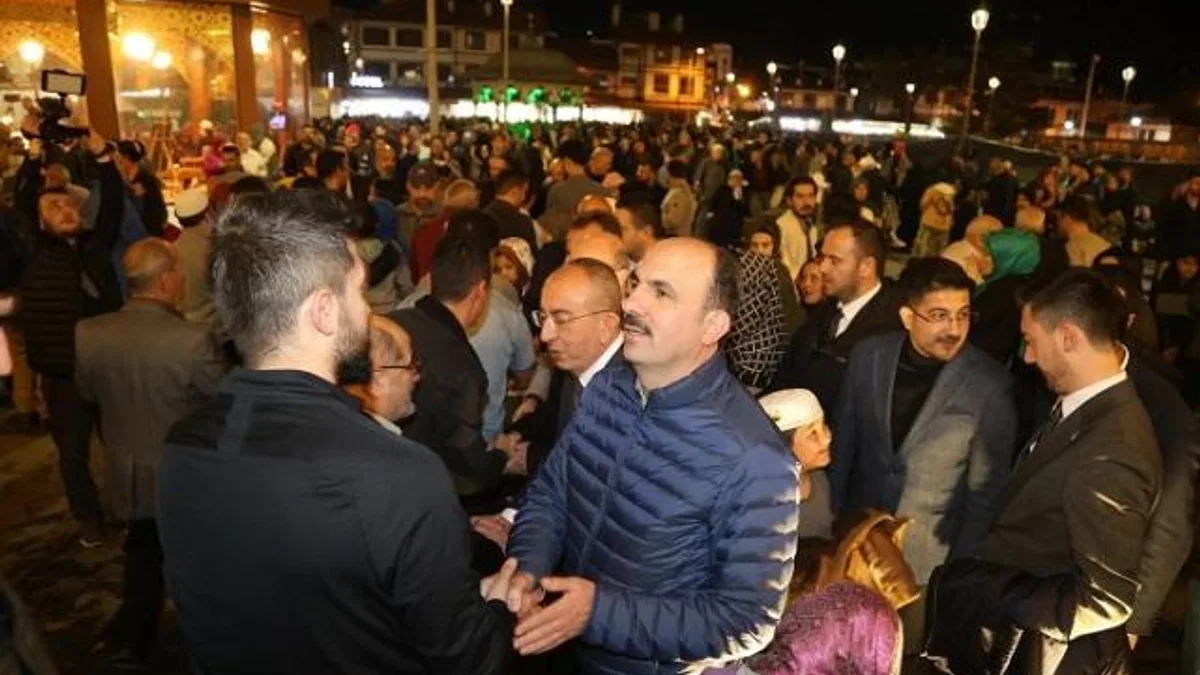 Başkan Altay Kadir Gecesi coşkusuna ortak oldu