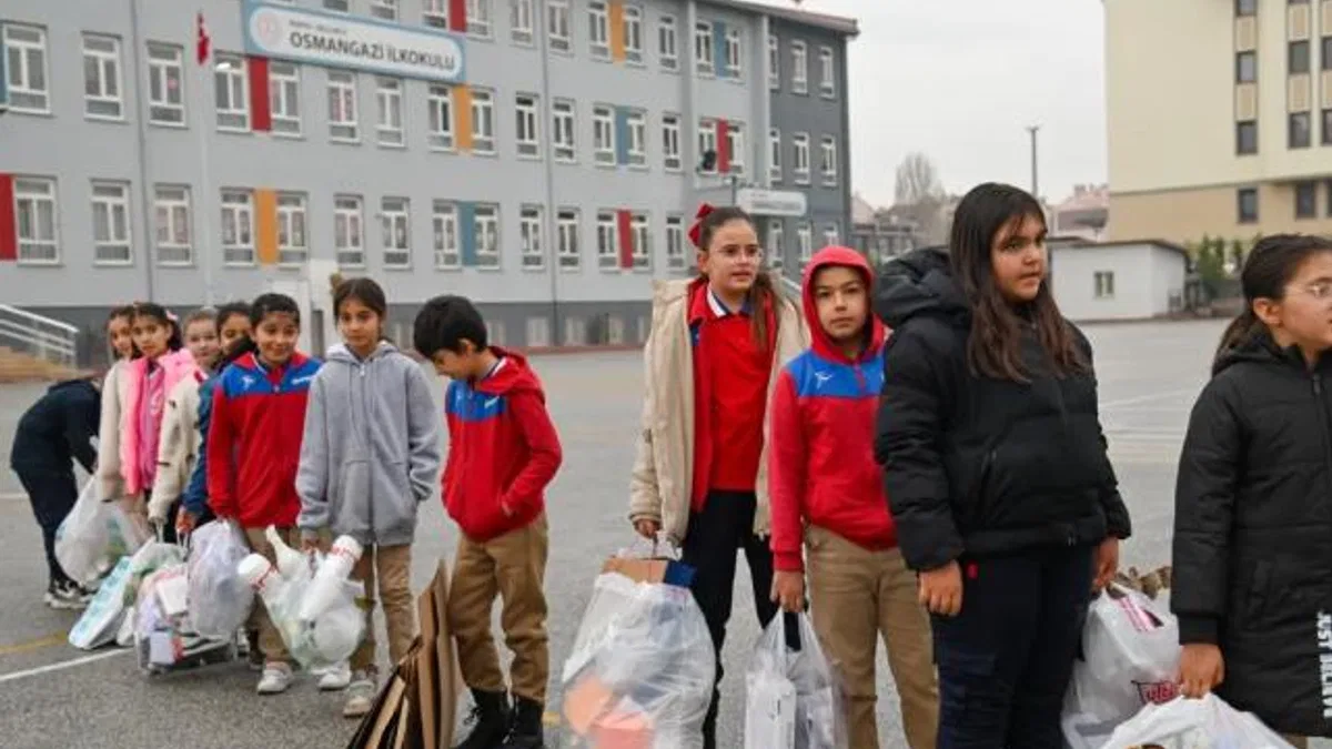 Konya Selçuklu’da okullar 'sıfır atık' için yarışıyor