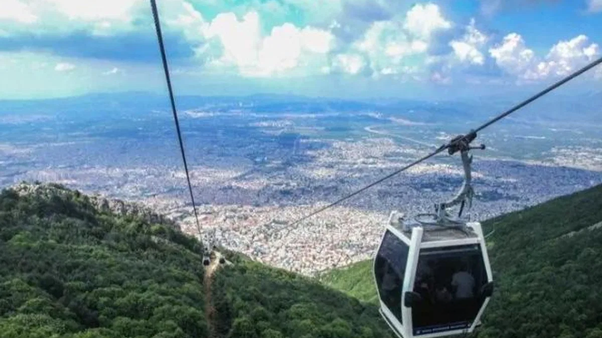 Bursa'da teleferik ücretlerine zam