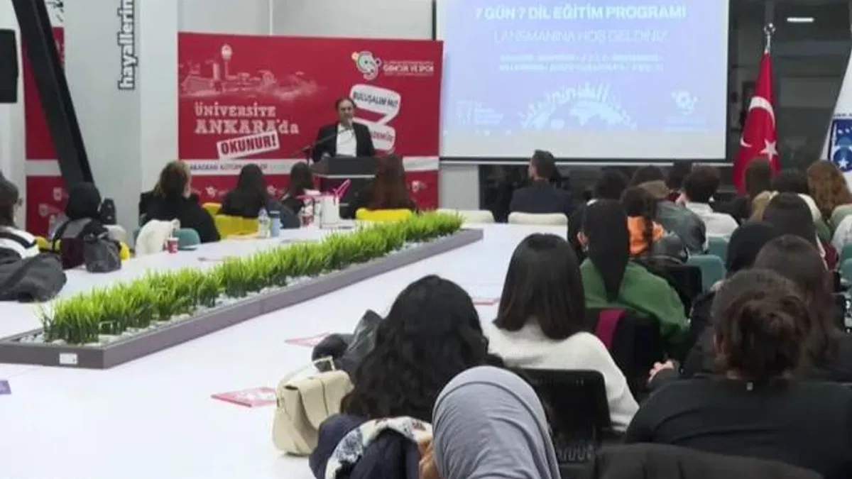 Ankara Büyükşehir'den gençlere ücretsiz '7 Gün 7 Dil' eğitimi