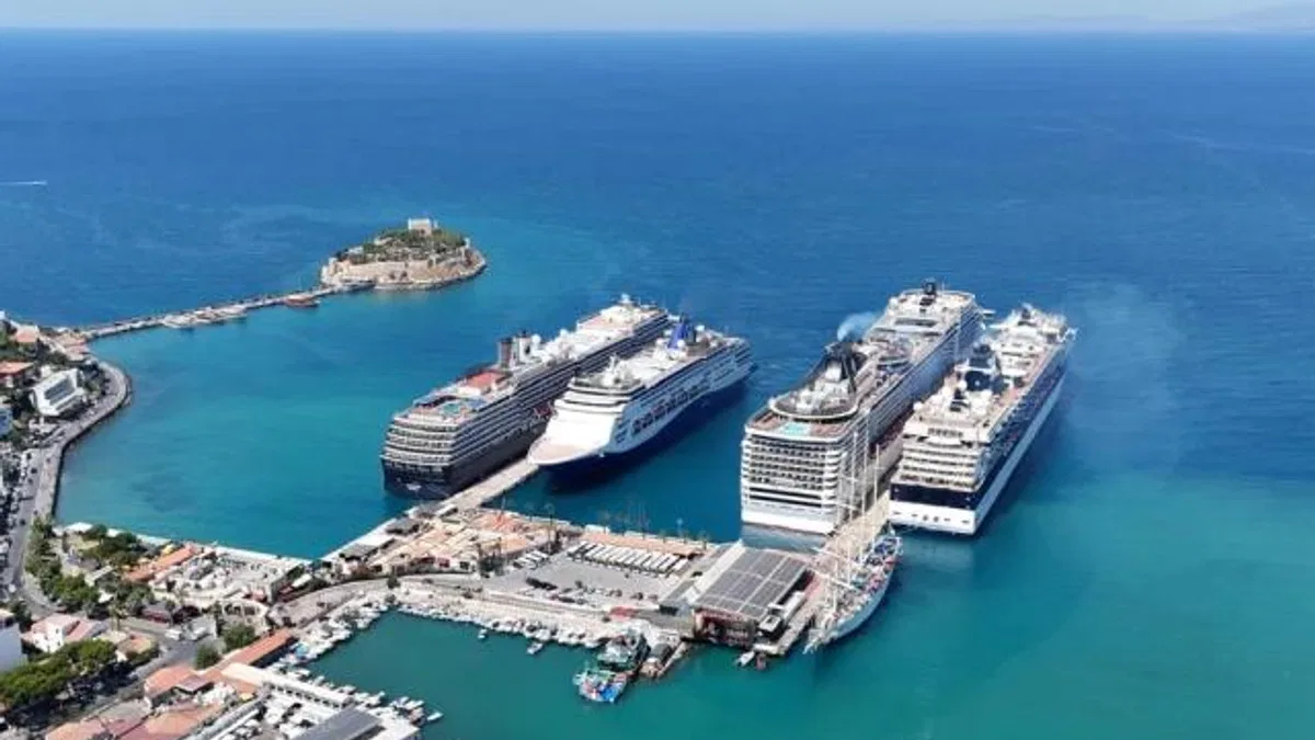 Ege Port Kuşadası 2025’i Rekor Yolcu ve Sefer Sayılarıyla Kapattı
