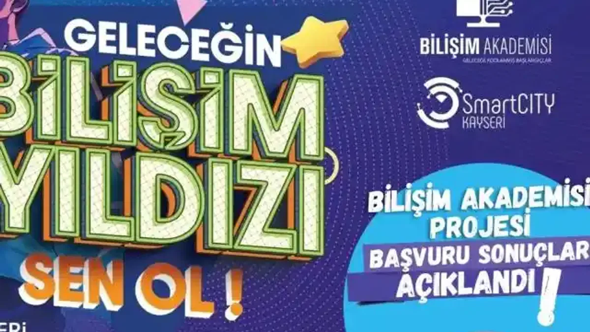 Kayseri Büyükşehir’in Bilişim Akademisi’nde başvuru sonuçları açıklandı
