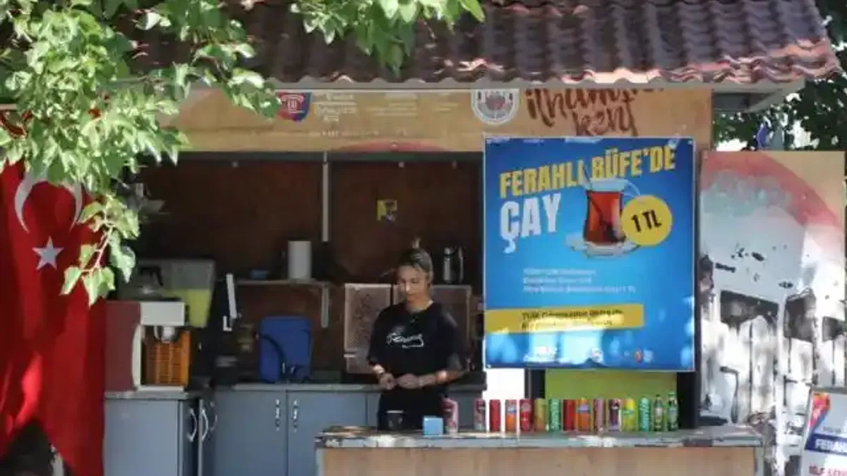 Enflasyona karşı sıcak bir bardak: Selçuk’ta çay 1 TL!
