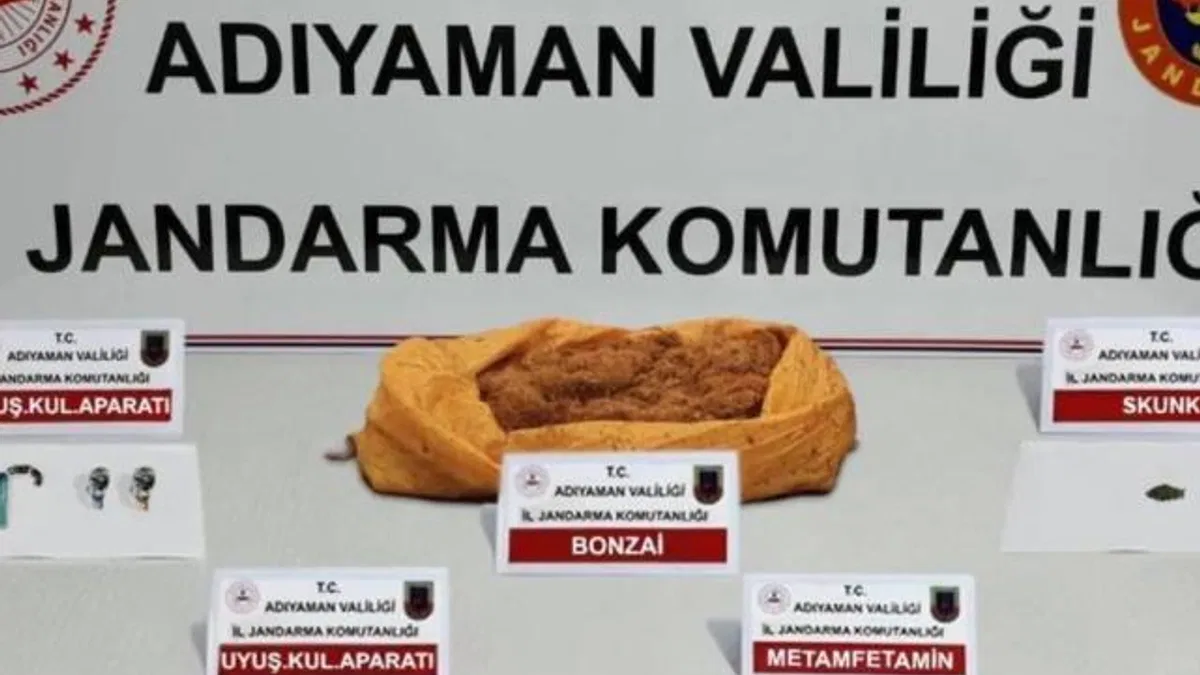 Adıyaman'da uyuşturucu operasyonu: 9 gözaltı