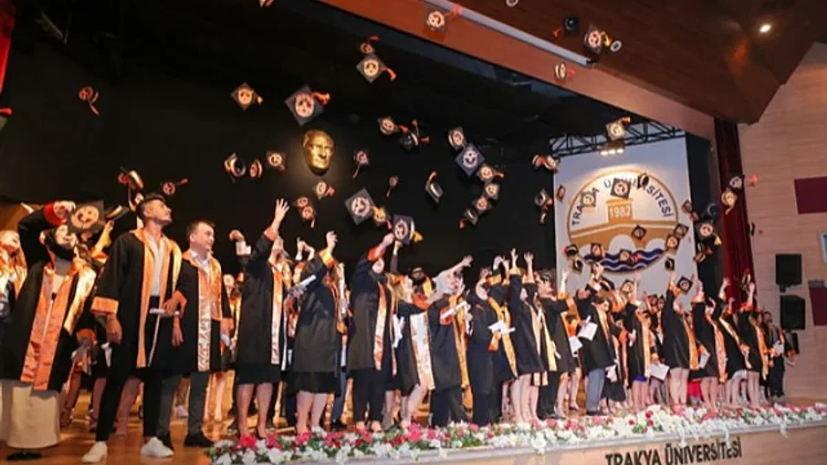 Trakya Üniversitesi'nde yeni bir kep heyecanı daha