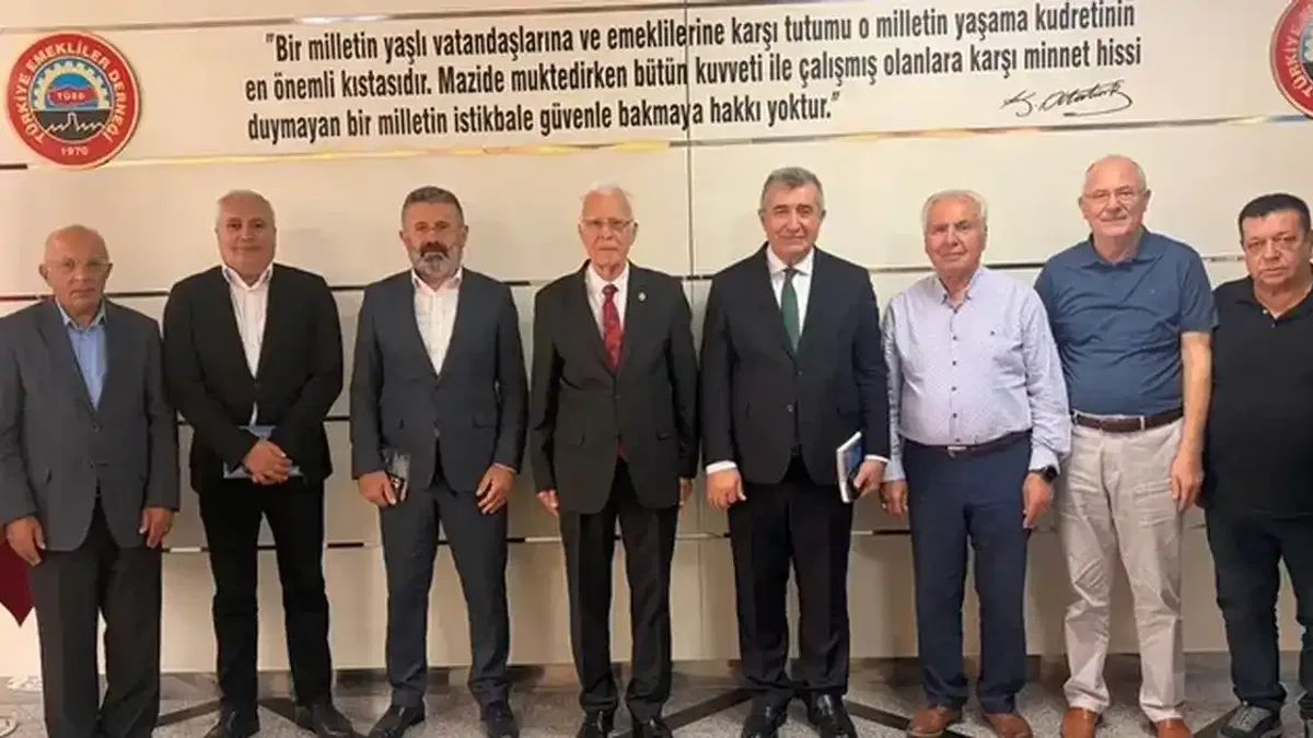 CHP’den TÜED’e ziyaret... “Emekliler Buluşması” öncesi sorunlar masada